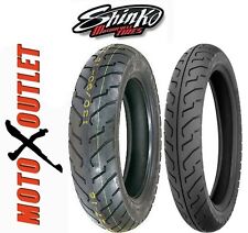 HARLEY SPORTSTER Motorcycle Tires 100/90-19 FRONT 130/90-16 REAR Set Shinko 712 picture