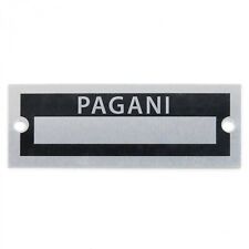 Blank Data Data Plate - Pagani picture
