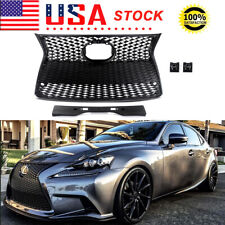 For Lexus IS200t IS250 IS350 F Sport 2014-2016 Front Grille W/Trim Gloss Black picture