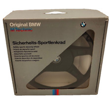 ORIGINAL BMW M TECHNIC SAFETY SPORTS STEERING WHEEL VINTAGE WITH BOX VERY RARE picture