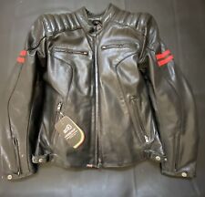 AGVSPORT Motorcycle Jacket, Black, Women - Size 10 picture