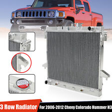 3 Rows Aluminum Radiator For 2006-2012 Chevy Colorado Hummer H3 GMC Canyon 3.5L picture