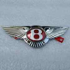 Bentley Continental GT GTC Flying Spur Front Grille Wing Badge Red (1 PC) picture