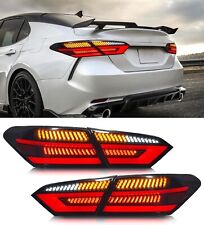 LED Tail lights for 2018-2024 Toyota Camry SE XSE LE XLE Rear Tail Lights Smoked picture