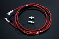 Braided Red Stainless Steel Clutch Line For 92-01 Honda Prelude Complete picture