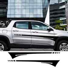 Pickup Door Side Skirt Stripes Decals For Fiat Toro Volcano Freedom Truck Decor picture
