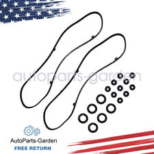 Fit HONDA Accord Odyssey Acura TL Pilot Saturn Vue MDX Valve Cover Gaskets set picture