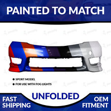 NEW Painted To Match 2012-2014 Honda Fit Sport Unfolded Front Bumper picture