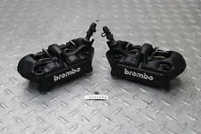 11-15 TRIUMPH SPEED TRIPLE 1050 OEM BREMBO RIGHT LEFT FRONT BRAKE CALIPERS PAIR  picture