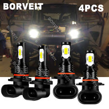 4x For Can-Am Maverick Max 1000R 2014-2017 LED Headlight Bright Bulbs picture