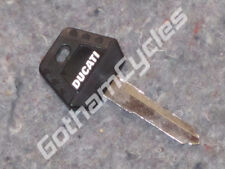 New Ducati Genuine OEM Blank Uncut Ignition Key 59840113A 598.4.011.3A picture
