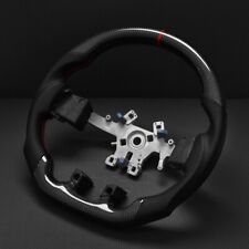 Real carbon fiber Customized Steering Wheel 2011-2018 RAM 1500 With Heated picture