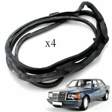 For Mercedes Benz W126 SEL Outer Door Rubber Seals -Weatherstrip Seal Gasket New picture