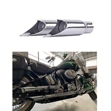 Chrome Shorty GP Slip On Exhaust 2004-2020 For Harley Sportster 883, 1200 picture