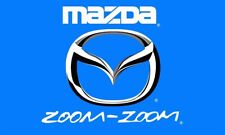 MAZDA RACING FLAS ZOOM ZOOM LARGE 3FT X 5FT. MIATA, RX2 RX3 RX4 RX7 RX8 picture