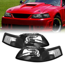 FOR 1999-2004 Ford Mustang V6 GT SVT Cobra Headlights Left+Right 99-04 EAW picture