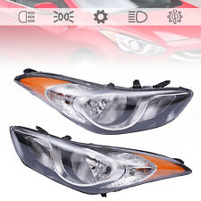 A Pair For 2011 2012 2013 Hyundai Elantra Sedan Headlights Left & Right Headlamp picture