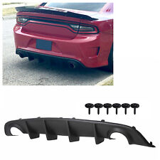 For 2015-23 Dodge Charger SRT Factory Style Rear Diffuser Bumper Valance picture