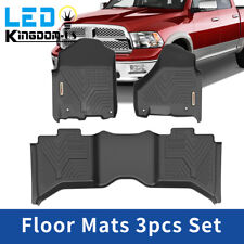 3D Molded Floor Mats for 13-18 Ram 1500 2500 3500 Crew Cab 19-23 Classic Liners picture