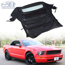 Convertible Soft Top W/DOT Approved Heated Glass Vinyl For 2005-14 Ford Mustang picture