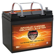 VMAX V35-857 Trolling Motor AGM Battery for Sevylor 12V Electric Trolling Motor picture