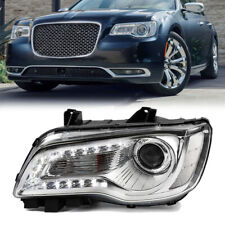 For 2015-2023 Chrysler 300 Chrome Halogen LED DRL Projector Headlight Driver picture