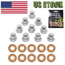 10 x Cool Head Acorn Nuts & Washers For Yamaha Banshee 350 YFZ350 1987-2006 ATV picture