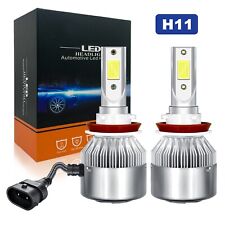 H11 LED Headlight Kit Low Beam Bulbs Super Bright 6500K 4-Sides White 380000LM picture