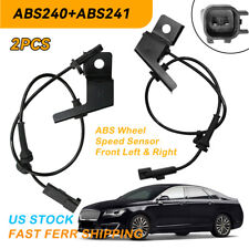 2PCS ABS Wheel Speed Sensor Front Left & Right For FORD FUSION 2013-2019 ABS241 picture