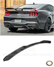 For 24-Up Ford Mustang CARBON FIBER GT Performance Wing Rear Gurney Flap Spoiler picture