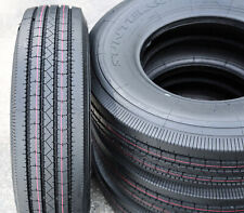 2 New Suntek HD Trail + All Steel ST 235/80R16 Load G 14 Ply Trailer Tires picture