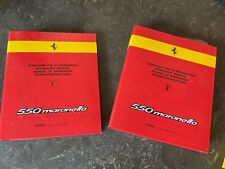 Ferrari 550 Maranello Complete Service Manual Circa 2000 picture