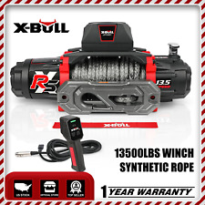 X-BULL Electric Winch 13500 LBS 12V Synthetic Rope for Towing Truck Off Road XRS picture