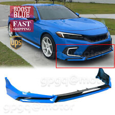 For Honda Civic Sedan Hatch 2022-2024 Yofer V3 Boost Blue Pearl Front Bumper Lip picture
