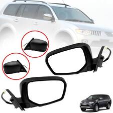For Mitsubishi Pajero Sport 2009-14 Side Door Mirror Black LHRH 3 Electric Wires picture