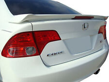 2006-2011 Honda Civic Sedan 4 DR Factory SI Style Painted Rear Spoiler SJ6205 picture