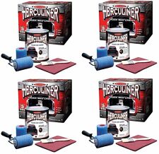 Herculiner HCL0B8 1 Gallon DIY Pick Up Truck Brush On Bedliner Kits - Pack of 4 picture