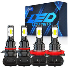 For Cadillac STS 2005-2011 LED Headlight Bulbs Front Hi-Low Beam 9005+H11 Kit picture