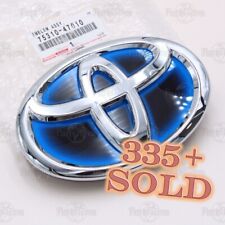75310-47010 GENUINE Toyota PRIUS Front Grille Radiator Emblem Blue/Silver Logo picture