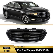 Front Bumper Grille Grill Gloss Black For 2013-2019 Ford Taurus SHO SEL Limited picture