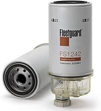 GENUINE FLEETGUARD FS1242B - FILTER-FUEL WATER SEPARATOR WITH BOWL FS1242 picture