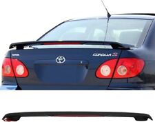 Matte Black Rear Trunk Spoiler w/LED Brake For 2003-2008 Toyota Corolla CE LE S picture