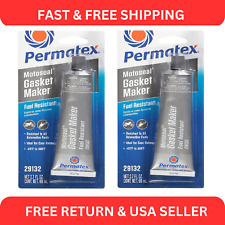 Permatex 29132 MotoSeal 1 Ultimate Gasket Maker Set Compound 5.40oz (2x2.7oz) picture