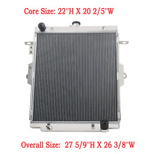 Universal  4 Row Radiator Core Size: 22''H X 20 2/5''W US picture