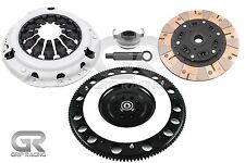 GR STAGE 3 DUAL FRICTION CLUTCH+FLYWHEEL FITS IMPREZA WRX LEGACY GT 2.5L TURBO picture