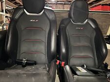 20127-2024 Camaro ZL1 Recaro Black Leather & Suede Front & Rear Seats  GM $800 picture