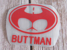 Buttman Decal, Permanent Vinyl Decal picture