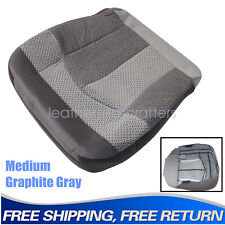 For 1999 2000-2003 Ford F150 XLT Driver Bottom Cloth Seat Cover Medium Gray F2 picture