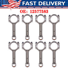 8PCS For GM 5.3L 6.0L 6.2L LS2 LS3 Gen IV Floating Pin Connecting Rod W/ Bushing picture