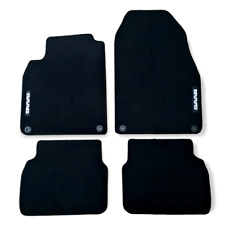 Velour Car Floor Mats For SAAB 9-3 Waterproof Black Carpet Rugs Auto Liners New picture